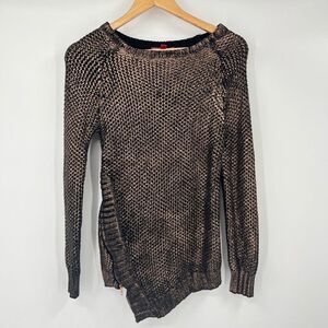 Saks Fifth Avenue Bronze Knit Sweater